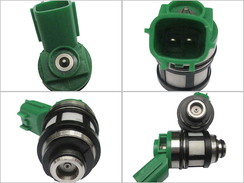 USonline911 Set of 4 New Fuel Injectors For 1996-2004 Nissan Pickup Frontier Xterra 2.4L JS4D-2 16600-1S700 - Image 2